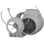 Канальный вентилятор ERA PRO Typhoon 125 2SP AT (240/355 м3/ч) D125 осевой двухскоростной с таймером