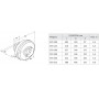 ZILON ZFO 125 вентилятор канальный круглый — 370 м³/ч, Ø125 (220В) в стальном корпусе